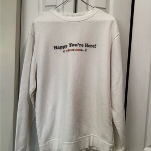Feeling Swell Happy You’re Here Sweatshirt-Medium